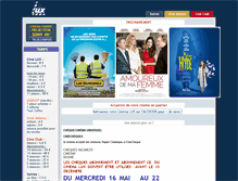 Tablet Screenshot of cinema-lux.com